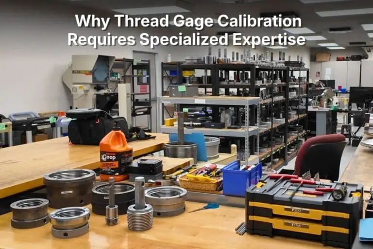 Why Thread Gage Calibration Requires Specialized Expertise