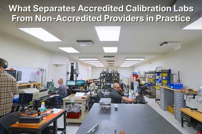 What Separates Accredited Calibration Labs From Non-Accredited Providers in Practice