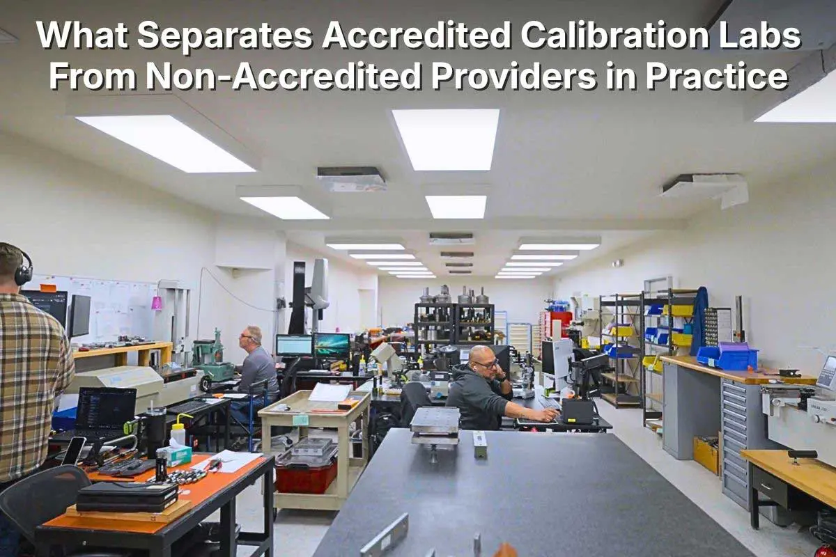 What Separates Accredited Calibration Labs From Non-Accredited Providers in Practice